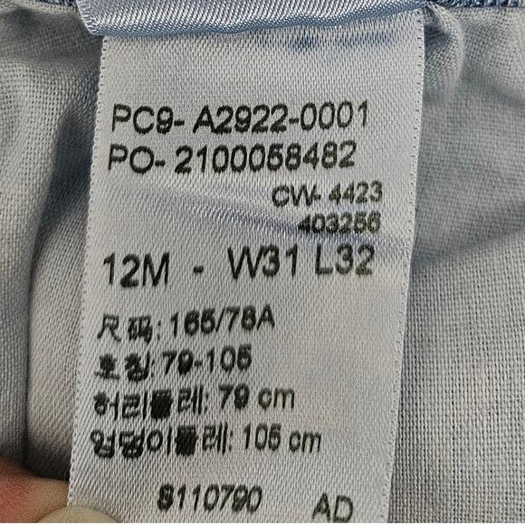 LEVI STRAUSS SIGNATURE GOLD WOMEN'S HIGH-RISE STRAIGHT JEAN PANT 12M - W31" L32" - Picture 6 of 9